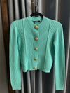 Balmain Mint Cardigan