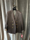 VALENTINO DOUBLE-BREASTED JACKET IN STRETCH COTTON $1710 (SALE)