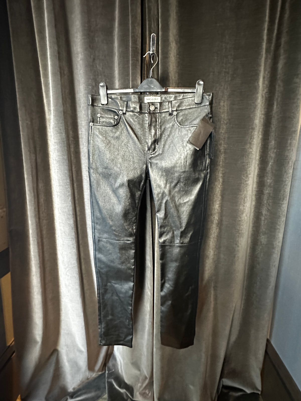 SAINT LAURENT LEATHER PANT