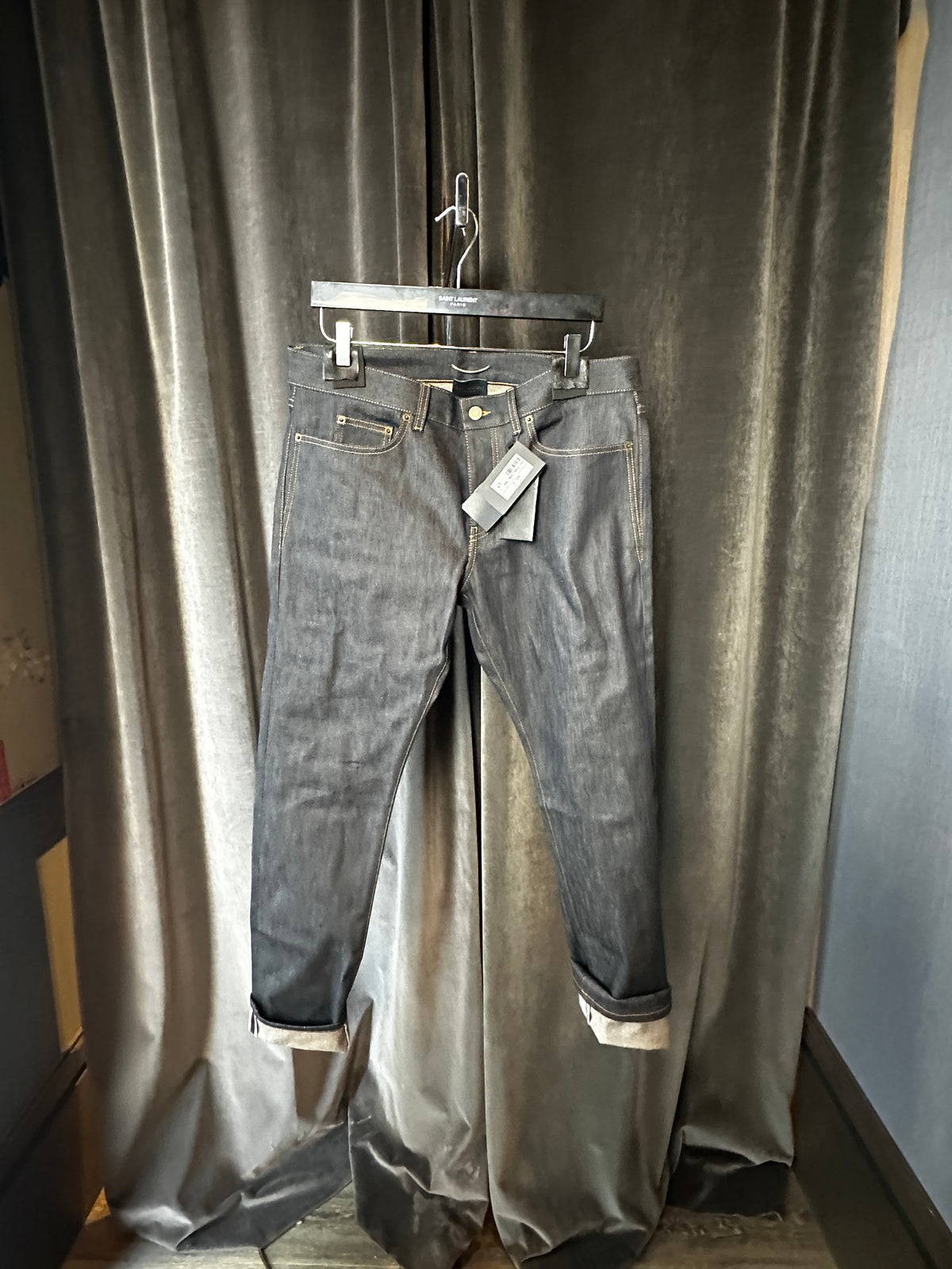 SAINT LAURENT RAW DENIM
