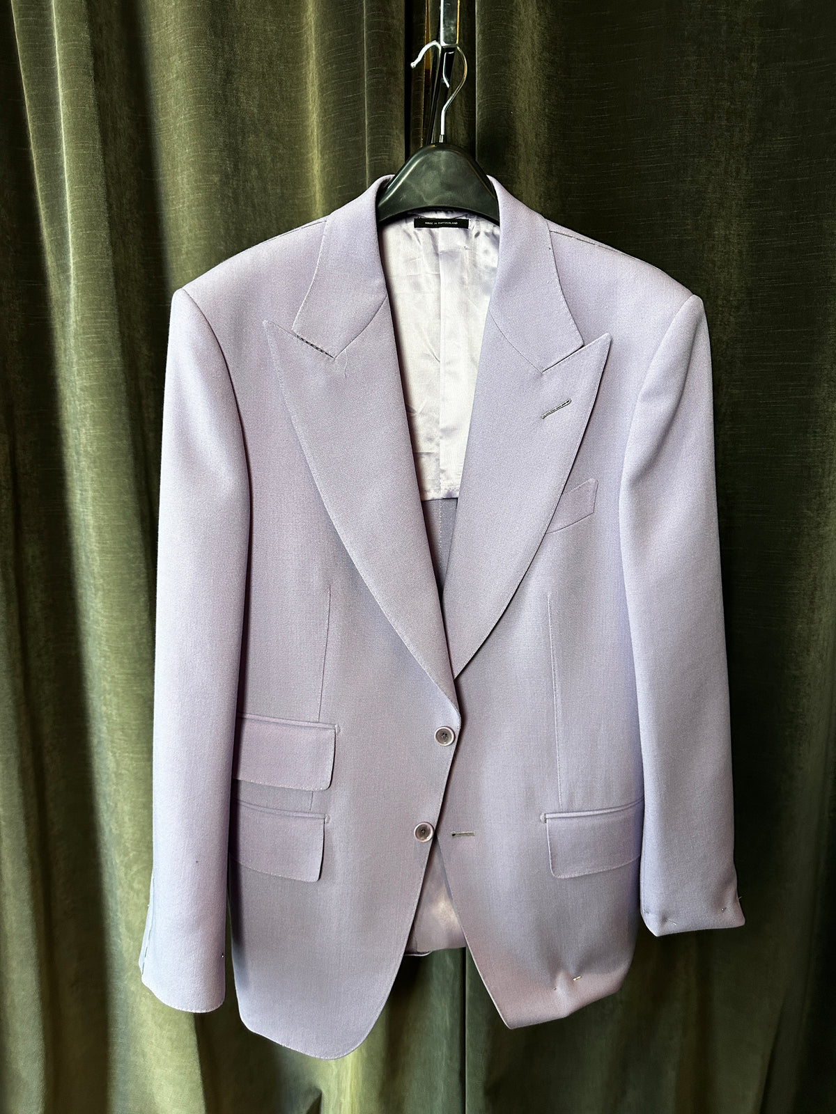 TOM FORD WOOL MOHAIR HOPSACK ATTICUS JACKET (SALE)