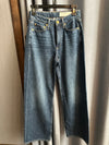 Rag &amp; Bone Annalise Dark Denim wideleg