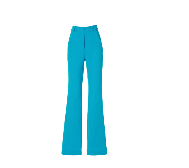 SERGIO HUDSON HIGH-WAISTED FLARE PANT