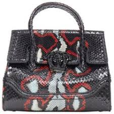Versace Python Handbag