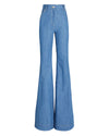 Sergio Hudson High Waist Denim Flared Pant